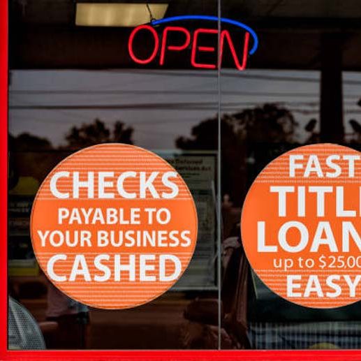 Check cashing loan places near me